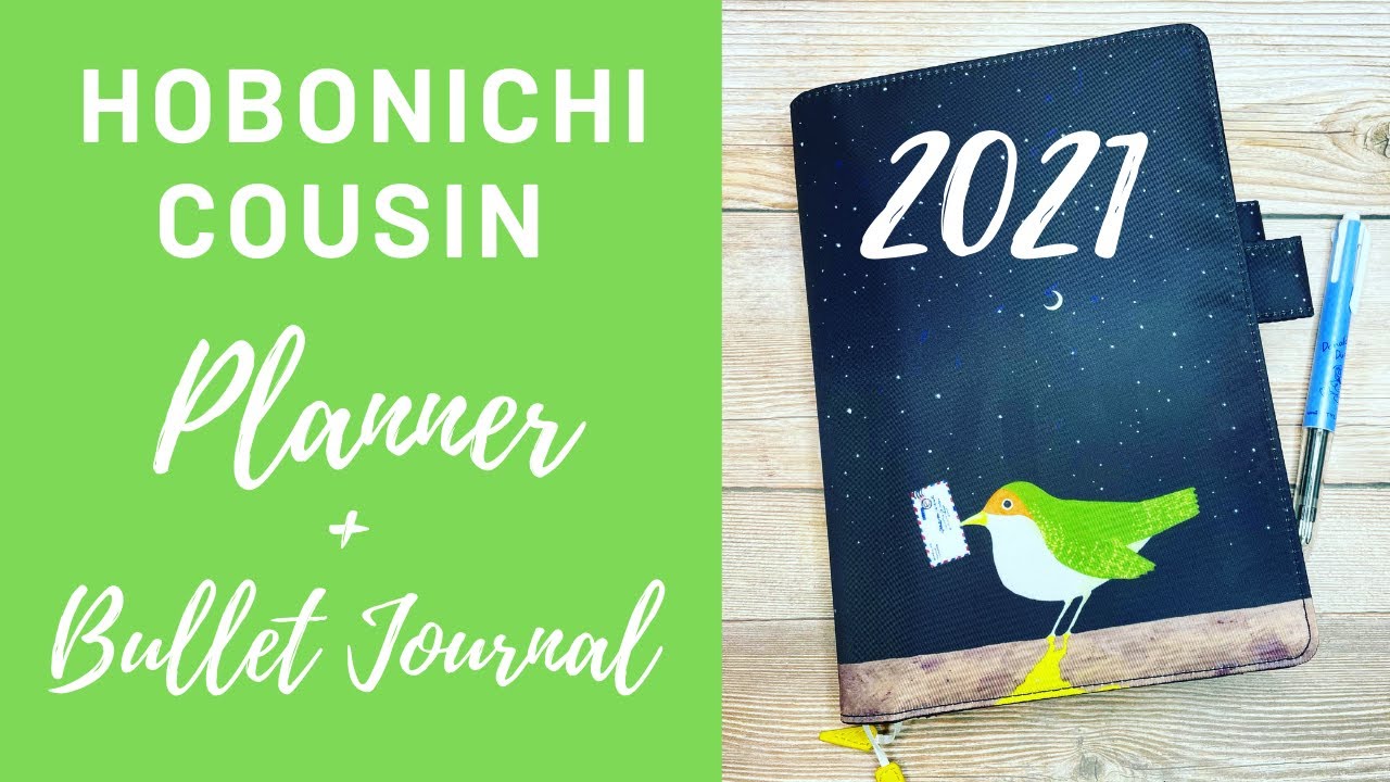 PLANNER PEACE | 2021 Hobonichi Cousin Planner + Bullet Journal Setup