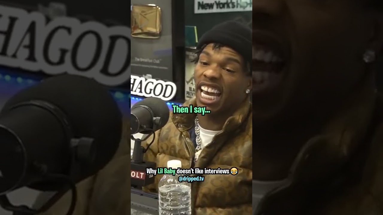 Why Lil Baby Doesn't Like Interviews 😂