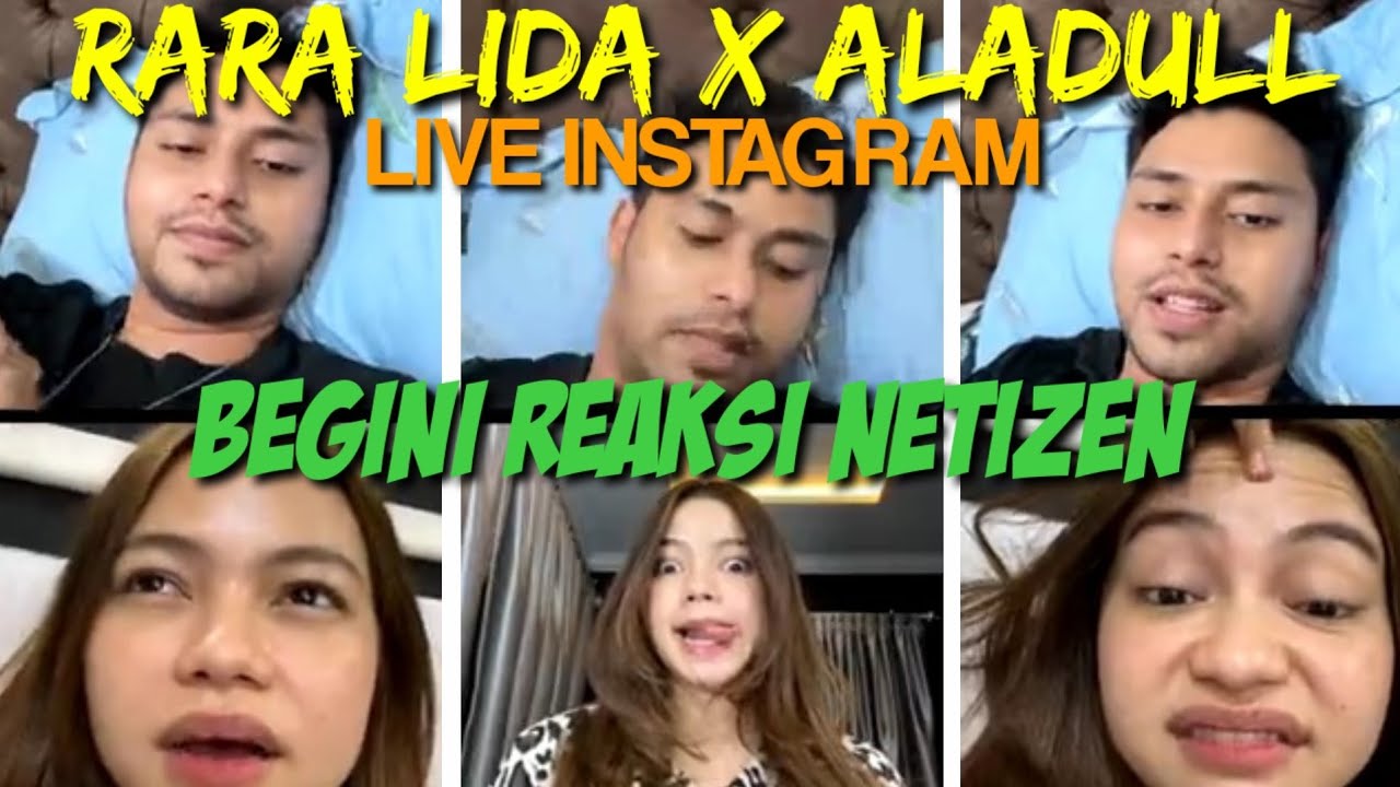 KESERUAN LADY RARA LIDA LIVE IG BARENG ALADULL TERBARU