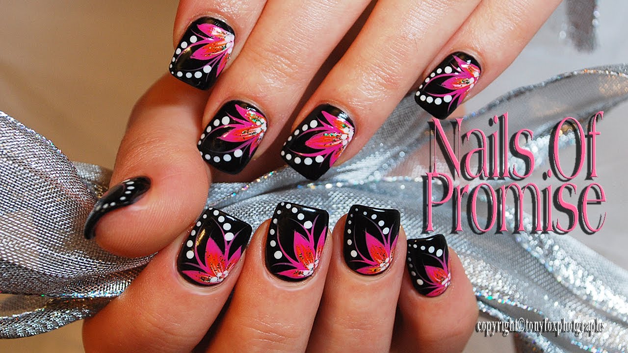 Live Nail Art Tutorial. Meditation. Nails Of Promise