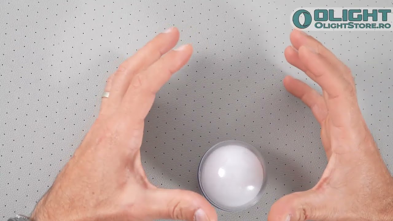 Lampa RGB Olight Sphere cu aplicatie - prezentare