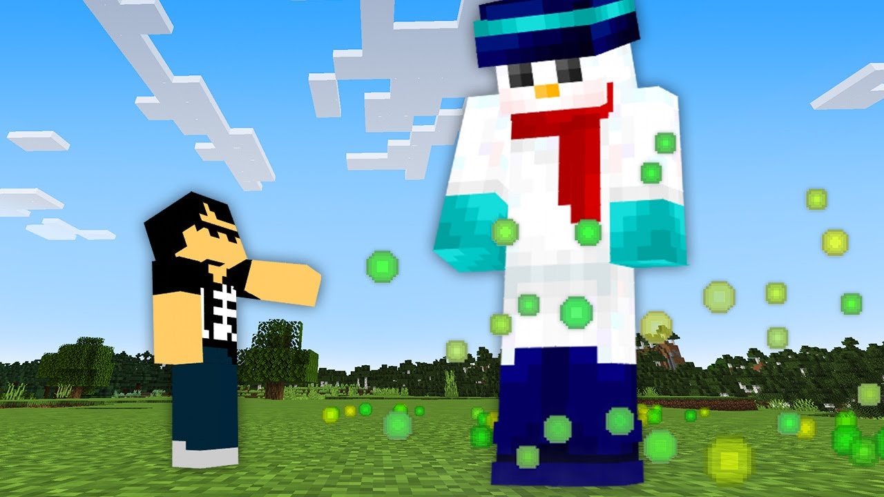 【マイクラ】経験値で身長が伸びる世界で背比べ選手権！