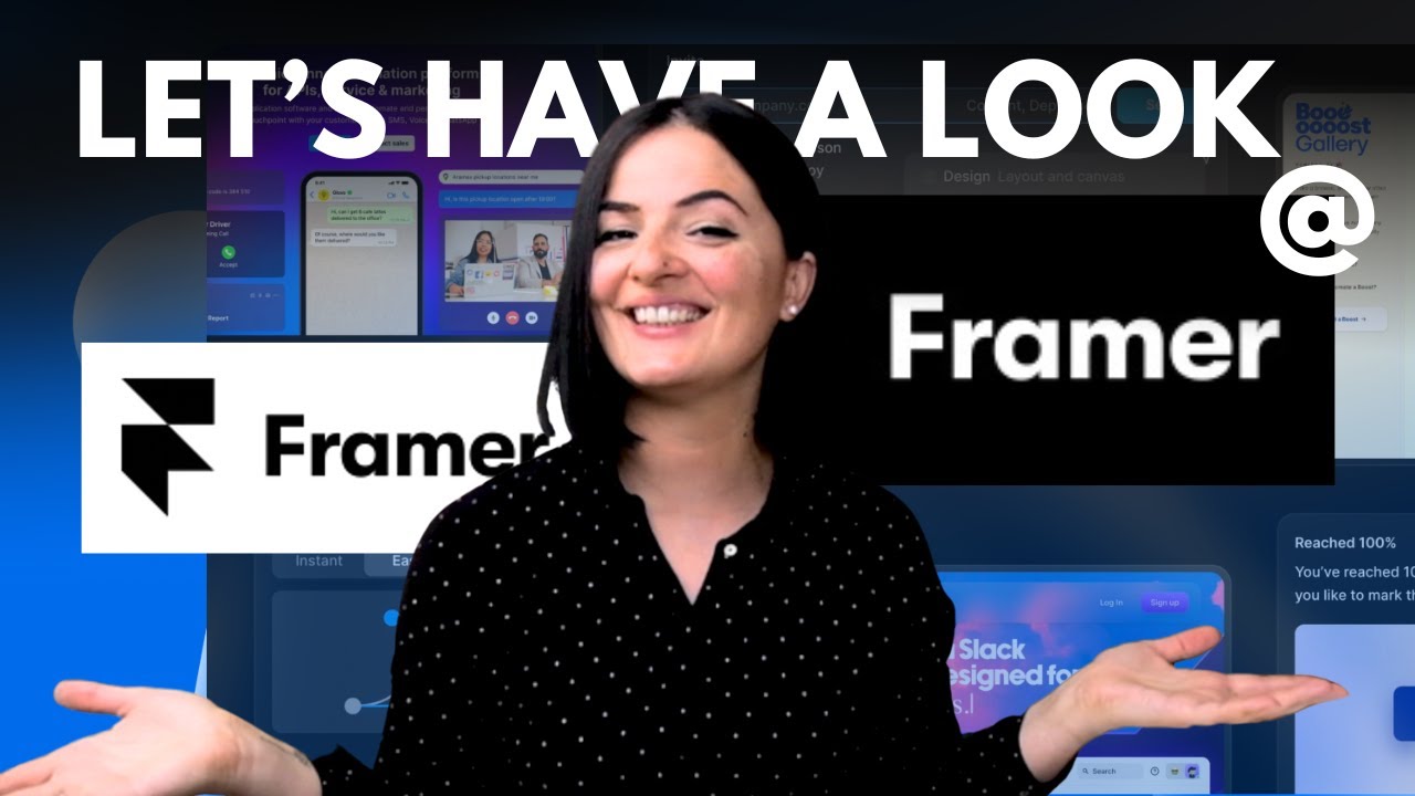 Создание посадочной страницы без усилий с помощью FRAMER