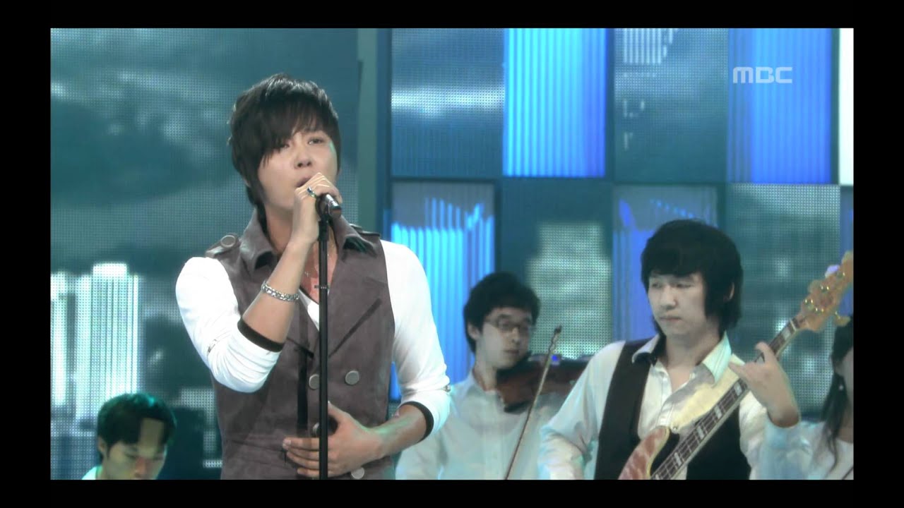Shin Hye-sung - Because It's you, 신혜성 - 그대라서, Music Core 20080906