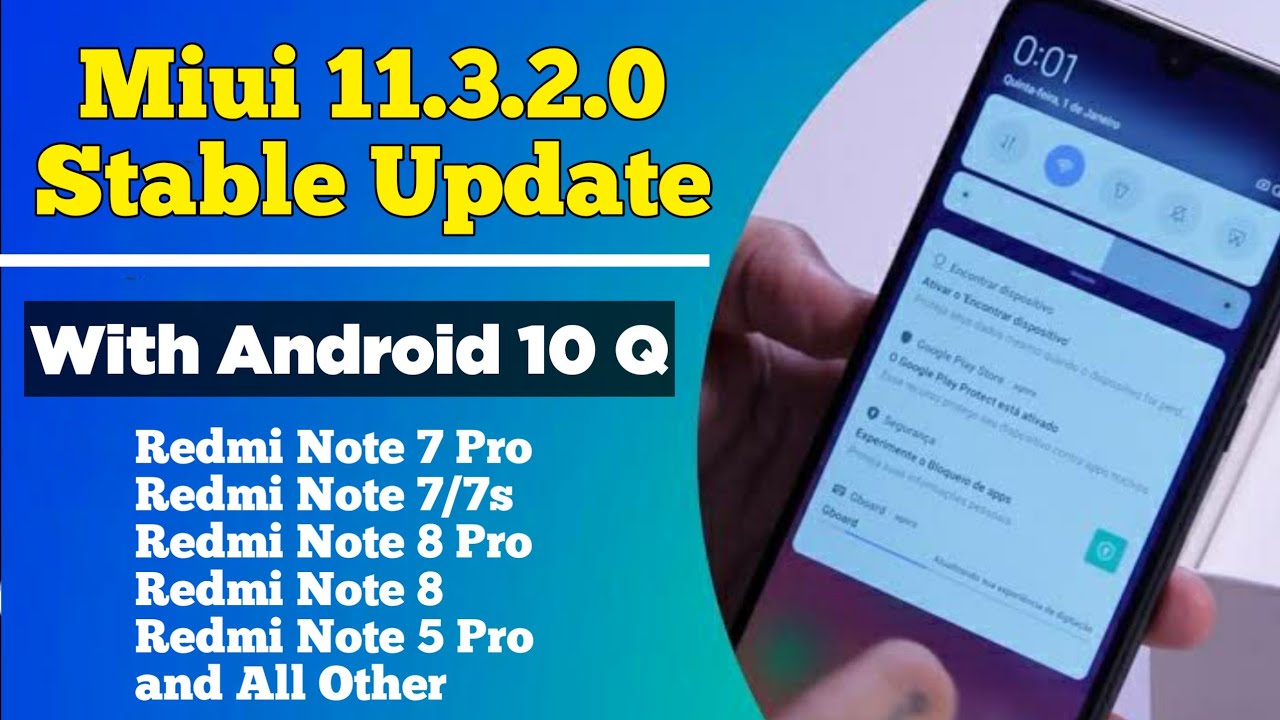 Big News MIUI 11.3.2.0 Stable Update Rolling Out | Miui 11.3.3.0, Android 10 Q, App Drawer