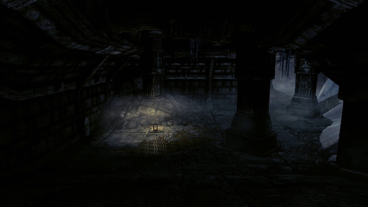 Skyrim - Dwarven Ruins Ambiance (echos, water, white noise, cave sounds)
