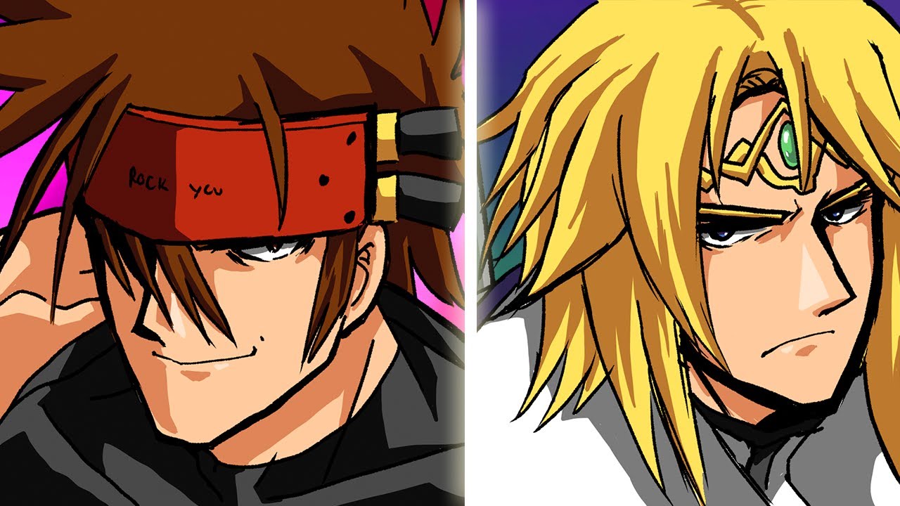 [Animation] Sol and Ky Transformation (Guilty Gear x PSG)