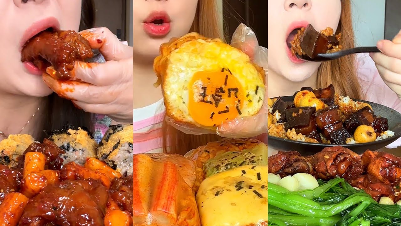 Here comes the dinner collection, Niuniu, a foodie.#foodie#mukbang#eatingsounds