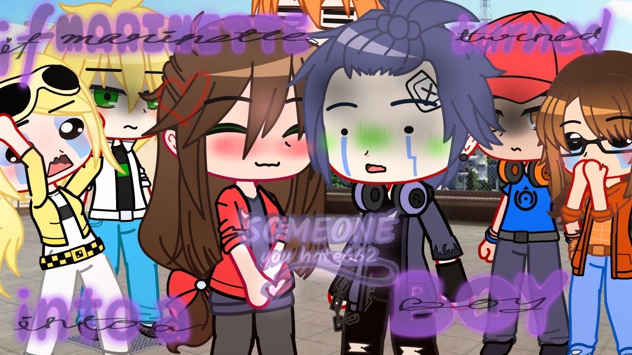 if marinette turned into a boy // miraculous ladybug // mlb gacha au // read description