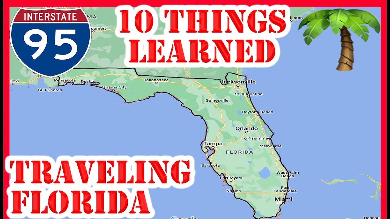 Top 10 SURPRISING Things I Learned Traveling Around Florida for 3 Months