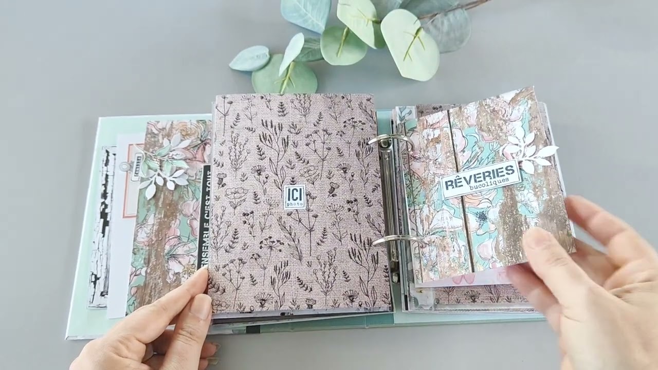 Mini album avec la collection 