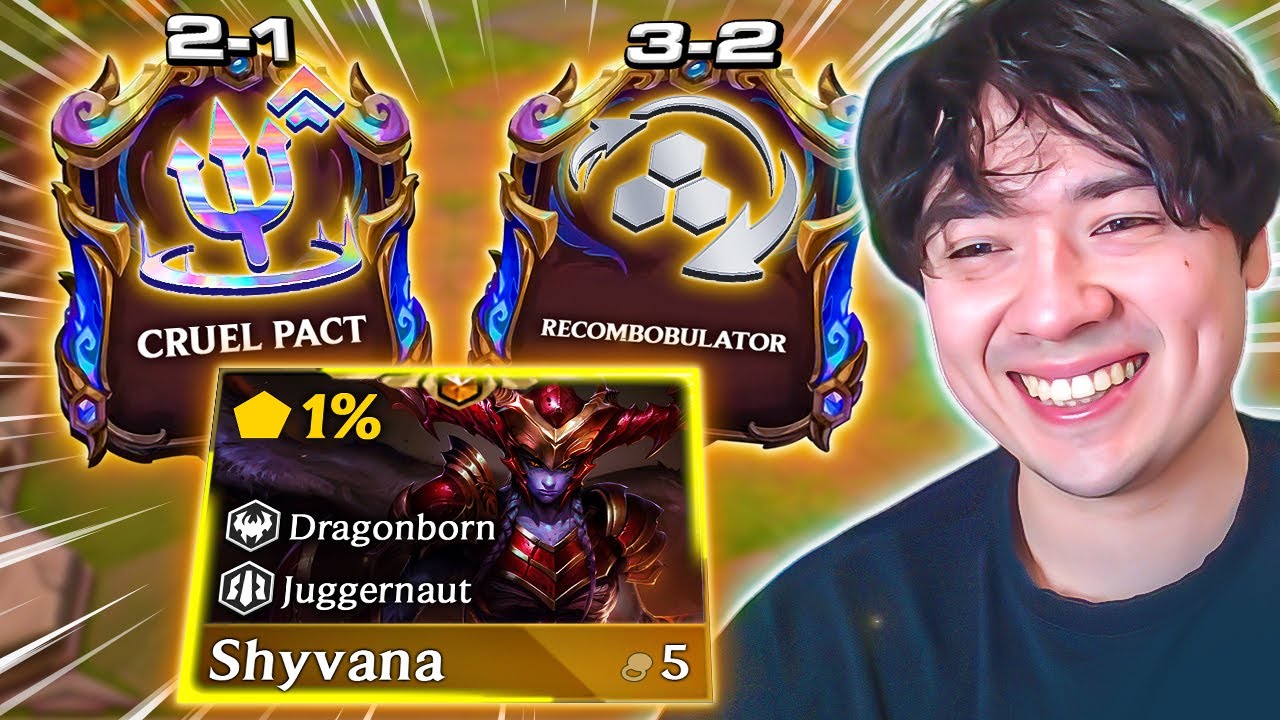 TFT RECORD? I FOUND A 5 COST ON 2-3 AND THEN RECOMBOBULATED!