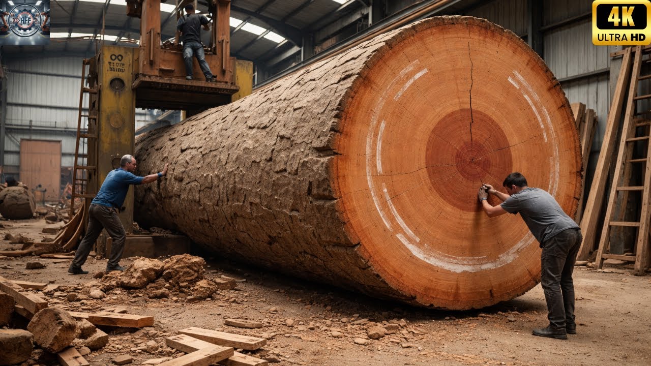 Inside the Largest Plywood Mill - How Logs Become Perfect Plywood Sheets (Full Process)
