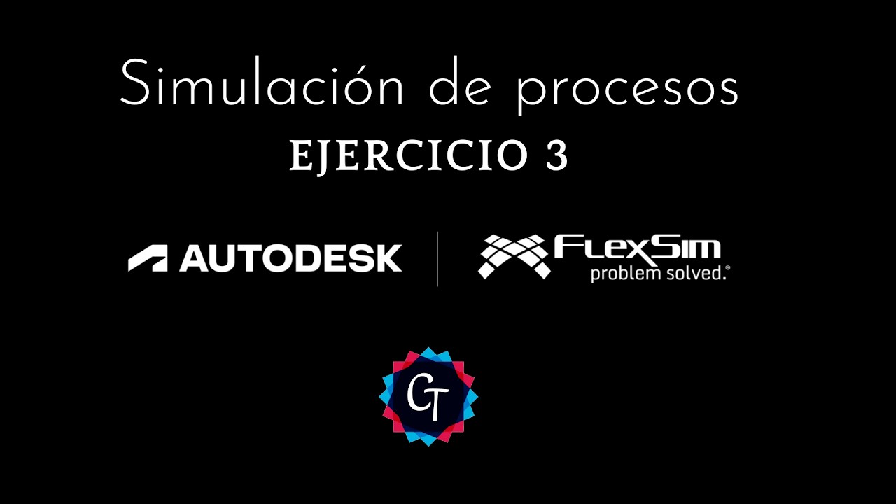 Simulación de procesos en FlexSim ejercicio 3