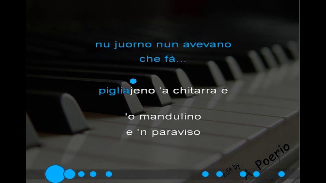 DUJE PARAVISE karaoke con guida al canto
