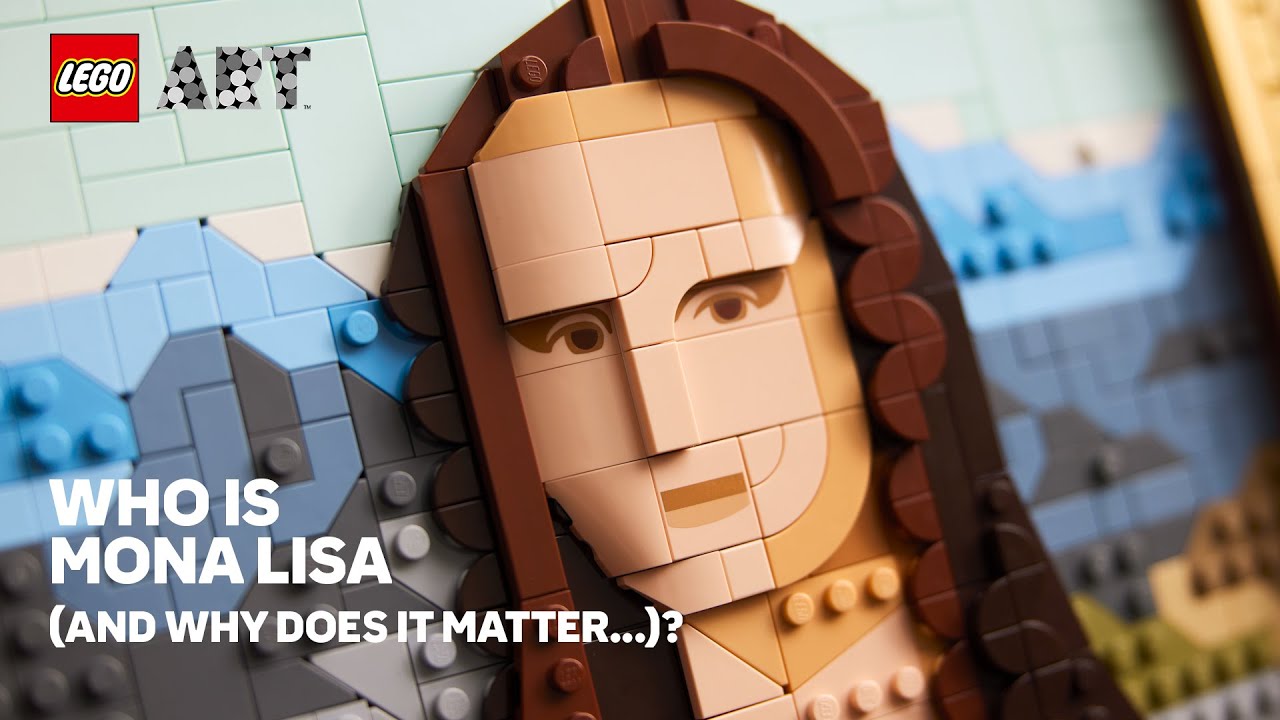 🎨Who is Mona Lisa (and why does it matter…)? | The LEGO Art Podcast