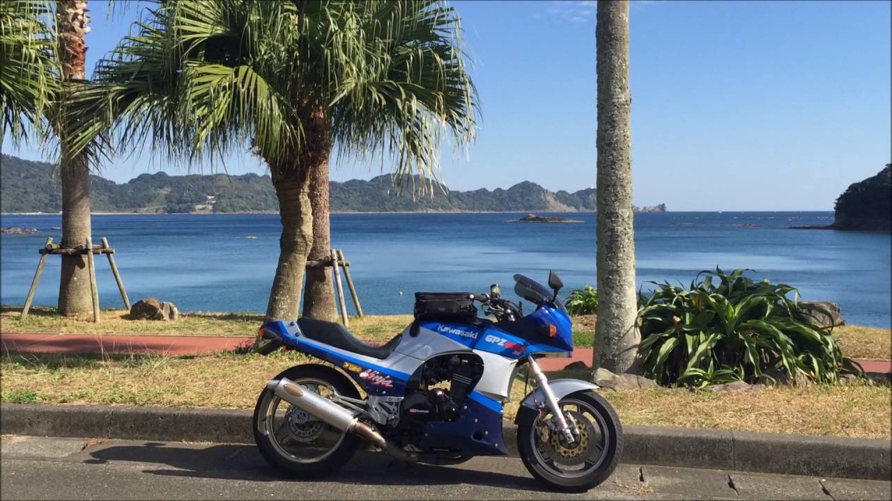 宮崎、日南・串間・都井岬ツーリング　2015年12月5日　kawasaki　GPZ900R　Ninja