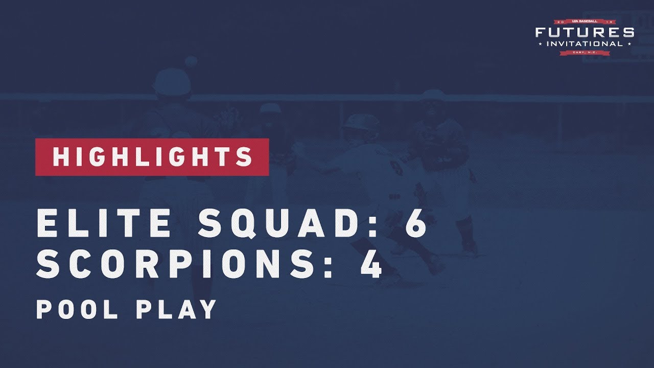 HIGHLIGHTS: Elite Squad: 6, Scorpions Team Easton: 4