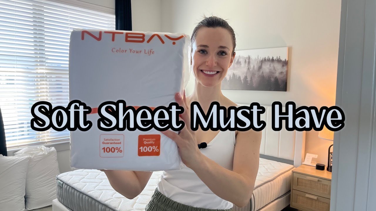 Amazon Finds: NTBAY Microfiber Bed Sheets Review #ad