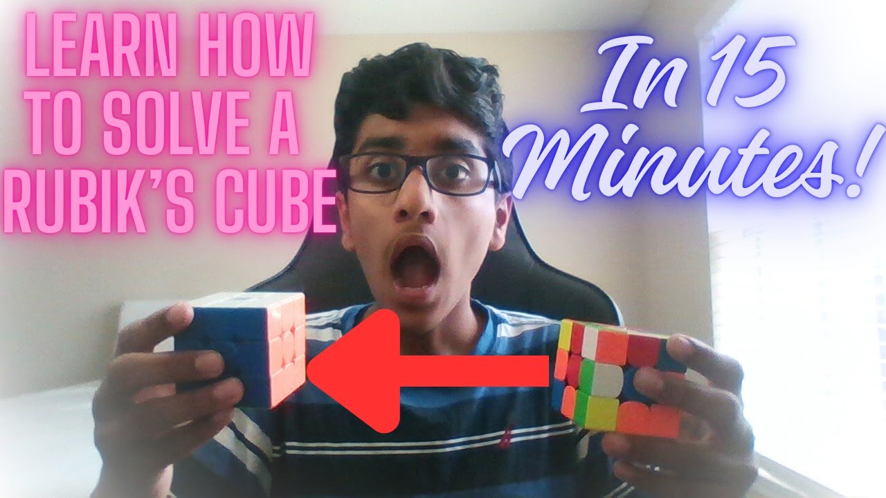 Learn How To Solve A Rubik's Cube (3x3 Beginner Method)