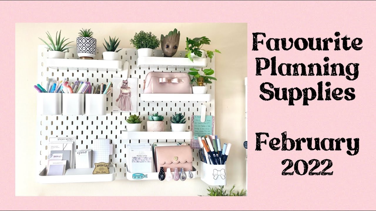 Planner supplies || planning supplies || February 2022