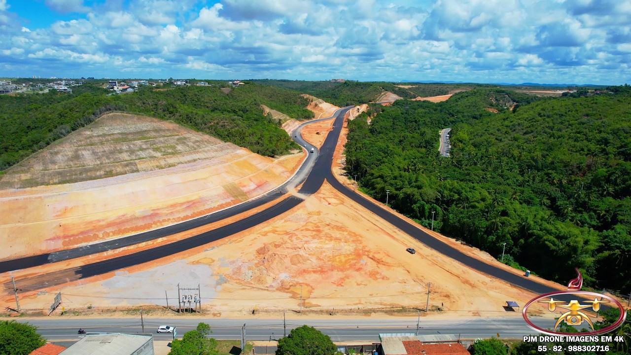 Дублирование маршрута AL 101 North, идущего от Гарса-Торта до Сереи, вид сверху на 4-м снимке | D...