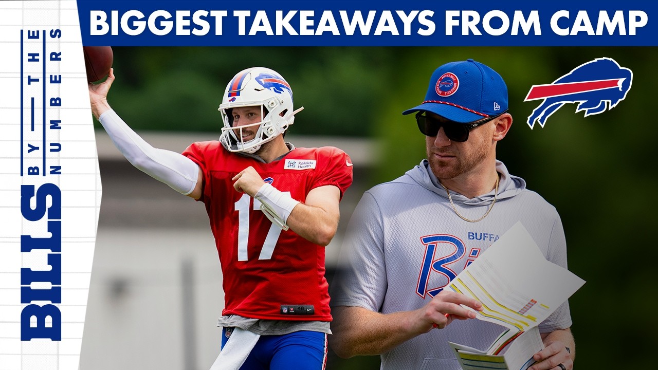 Bills By The Numbers: What Has Training Camp Revealed So Far?