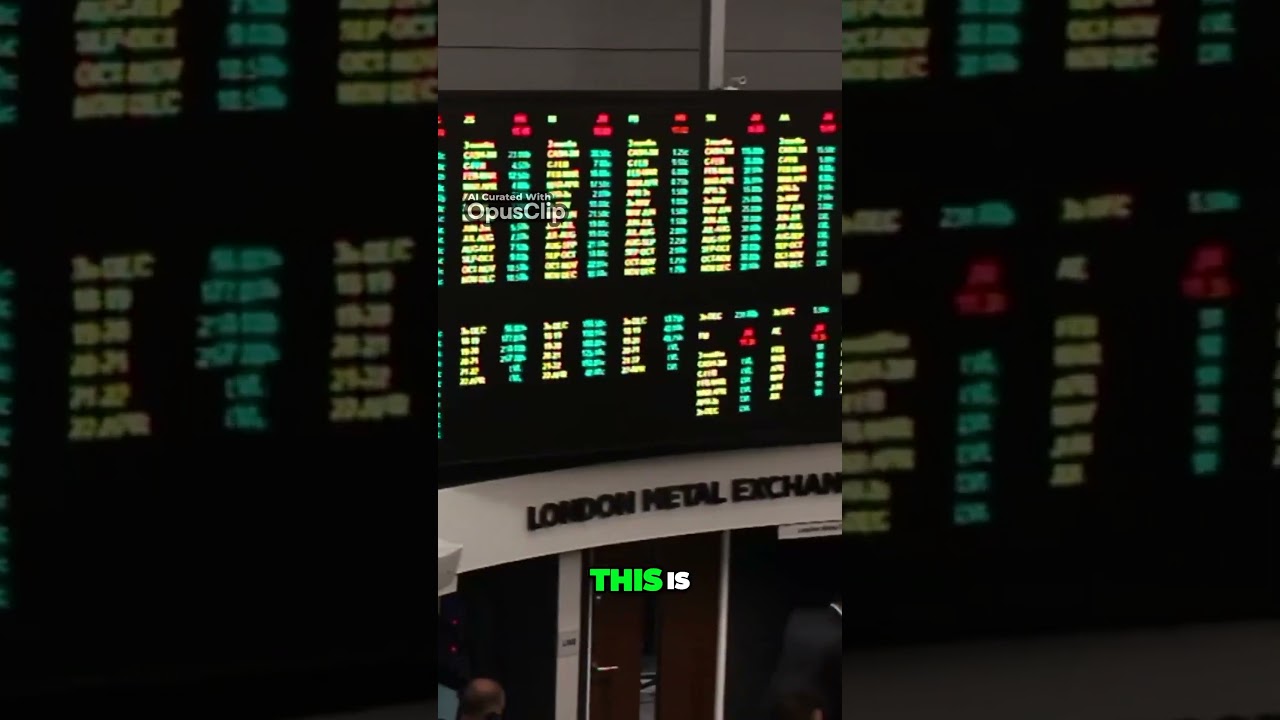 The London Metal Exchange Where the Worlds Industrial Metals Trade #metaquant #trading