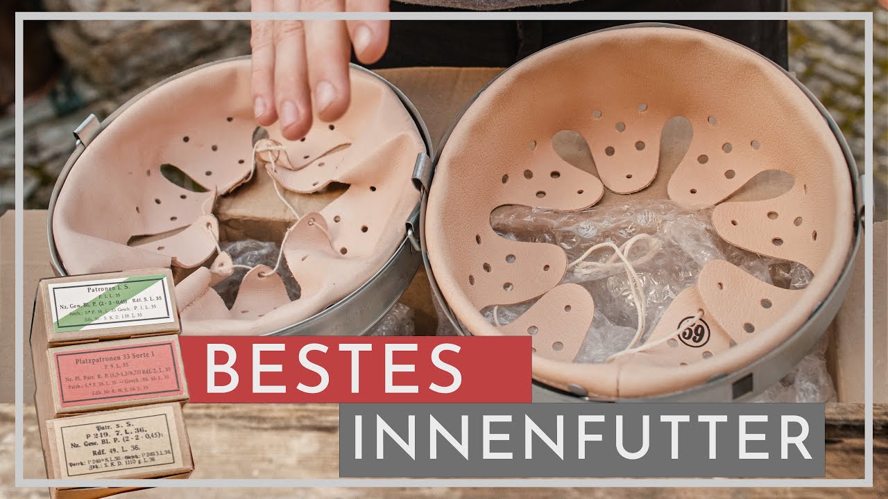 Patronenschachteln 8x57 & das Perfekte Innenfutter für den Stahlhelm ✔️