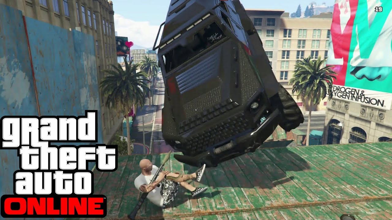 GTA 5 Online - Last Team Standing: ROCKETS! vs INSURGENTS!