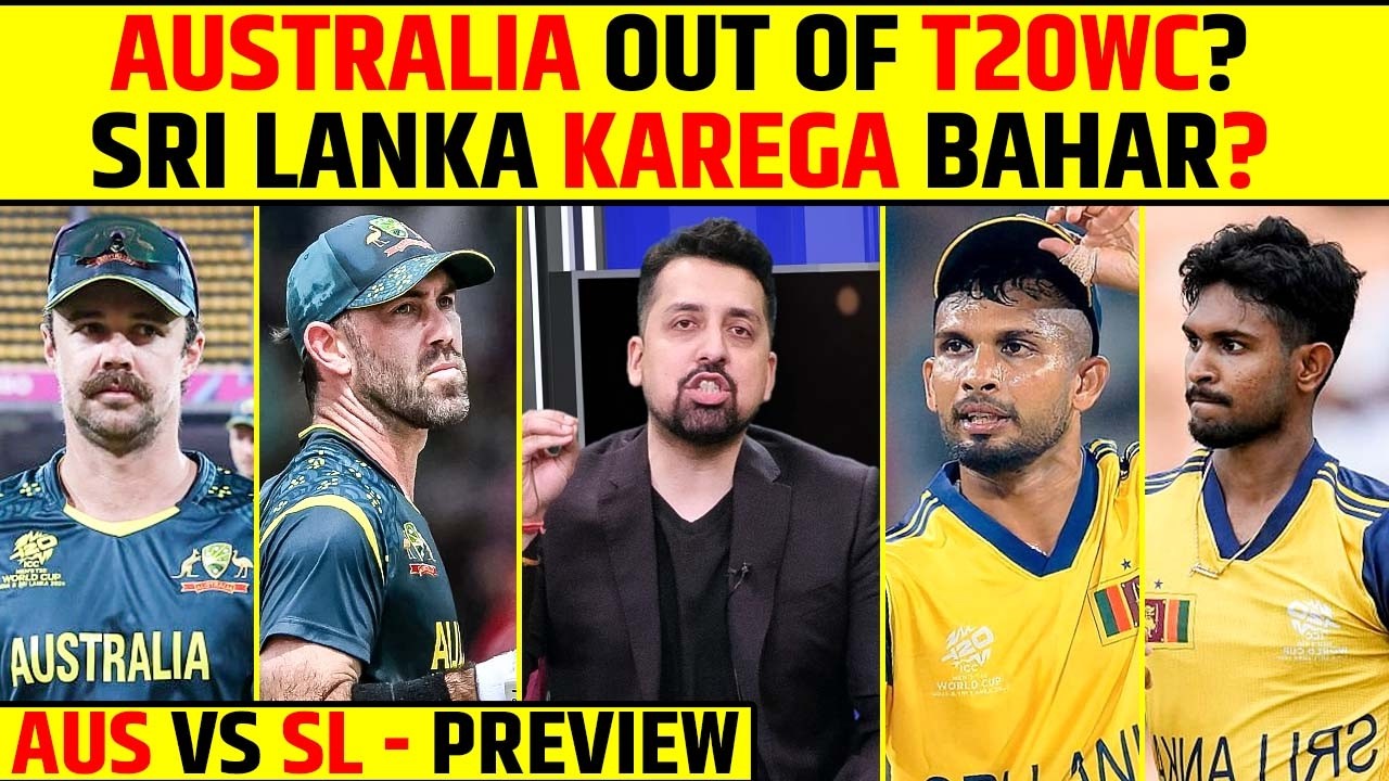 AUSTRALIA OUT OF T20 WC? 😱 WILL SRI LANKA KNOCK THEM OUT? | AUS VS SL PREVIEW #ausvssl #t20worldcup