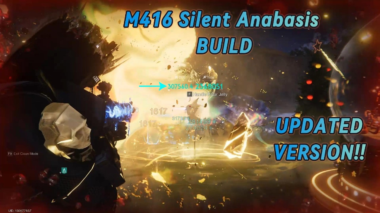 Once Human M416 Silent Anabasis BUILD UPDATED VERSION!! #oncehuman