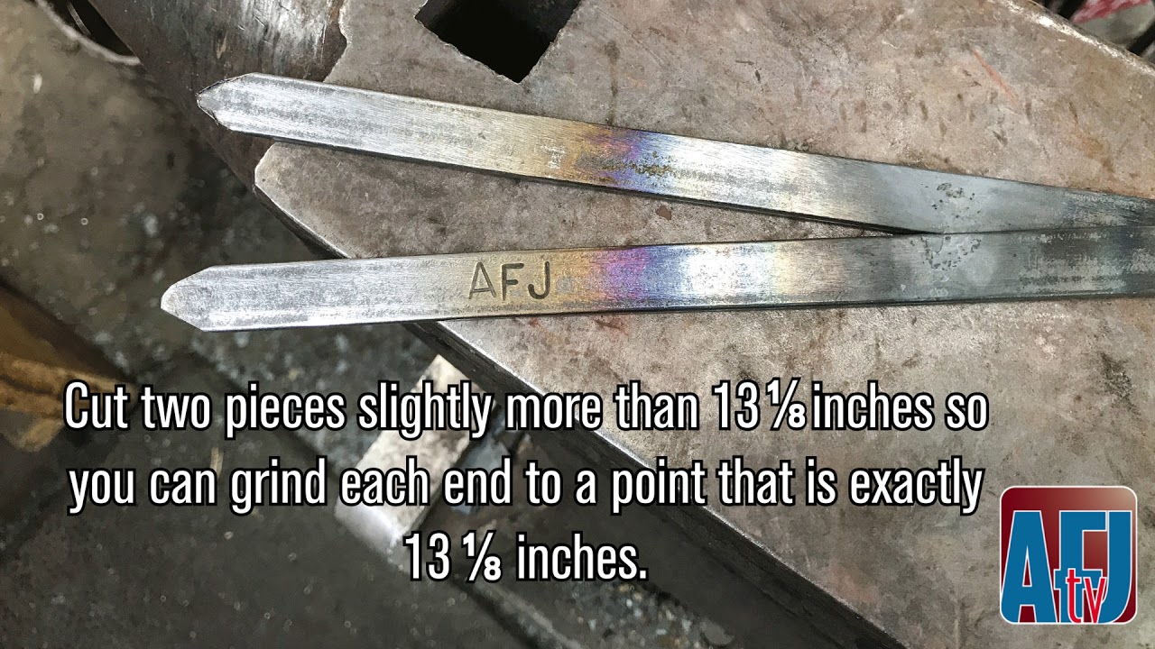How to Make Golden Ratio Calipers for Farriery