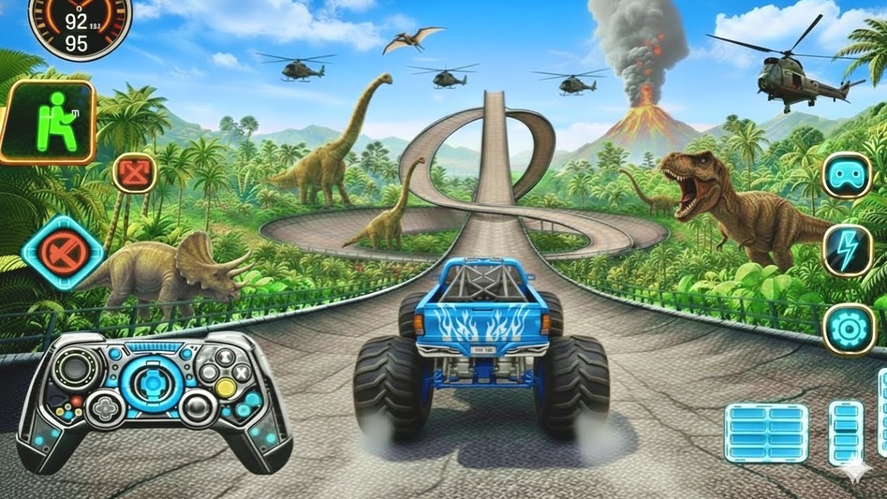 Monster Truck Impossible Mega Ramp Stunts 2026 🚛 | Extreme Crash & 4x4 Challenge Gameplay