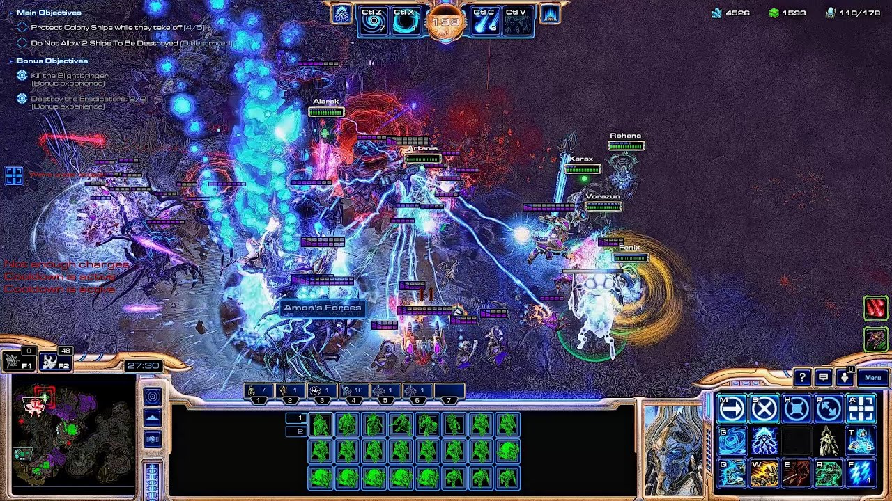 SC2 Nexus Co-Op Miner Evacuation ▏ Artanis Solo GamePlay