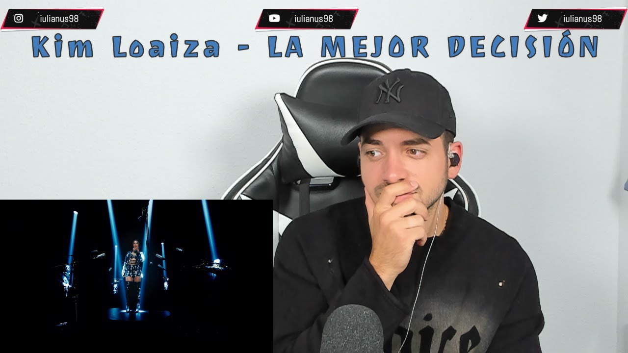 Kim Loaiza - LA MEJOR DECISIÓN (VIDEO REACCION)