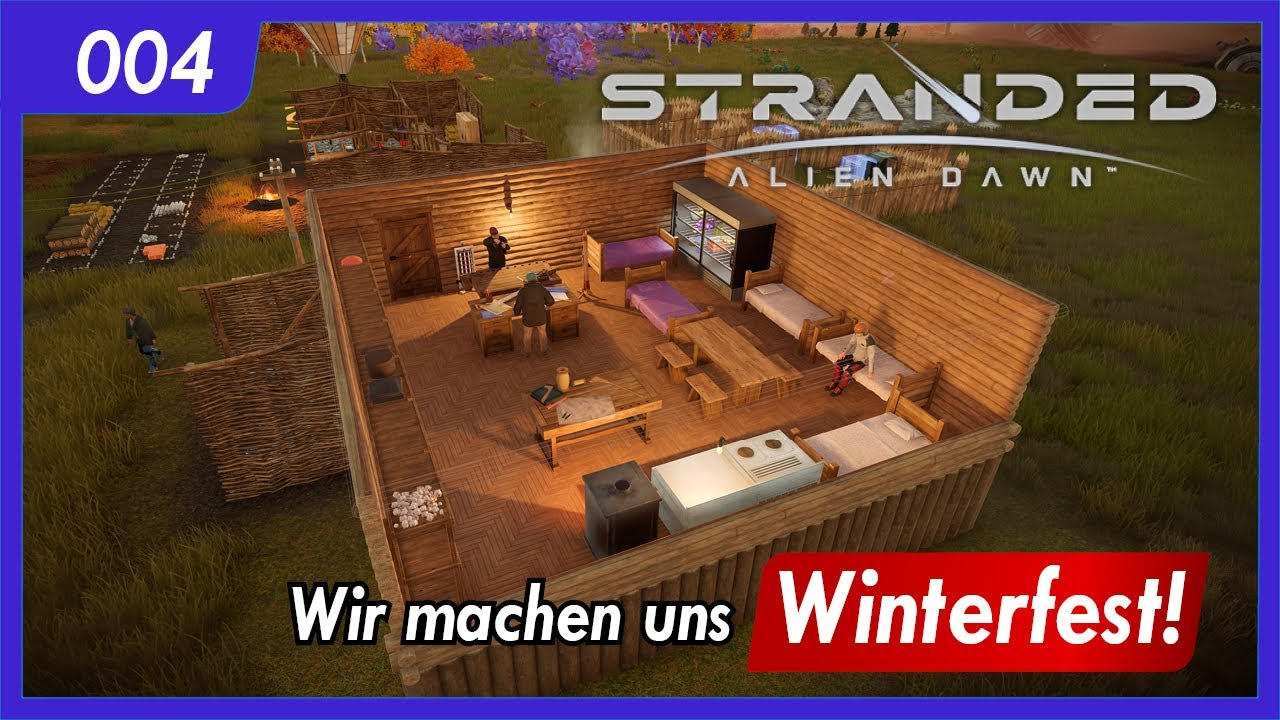 Stranded Alien Dawn | 004 | Wir machen uns Winterfest! | German Deutsch | Let's Play 2025 | Gameplay