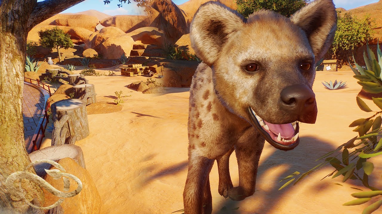 Spotted Hyena Habitat 🦴 | Planet Zoo Speed Build (Die Aarde Se Rand)