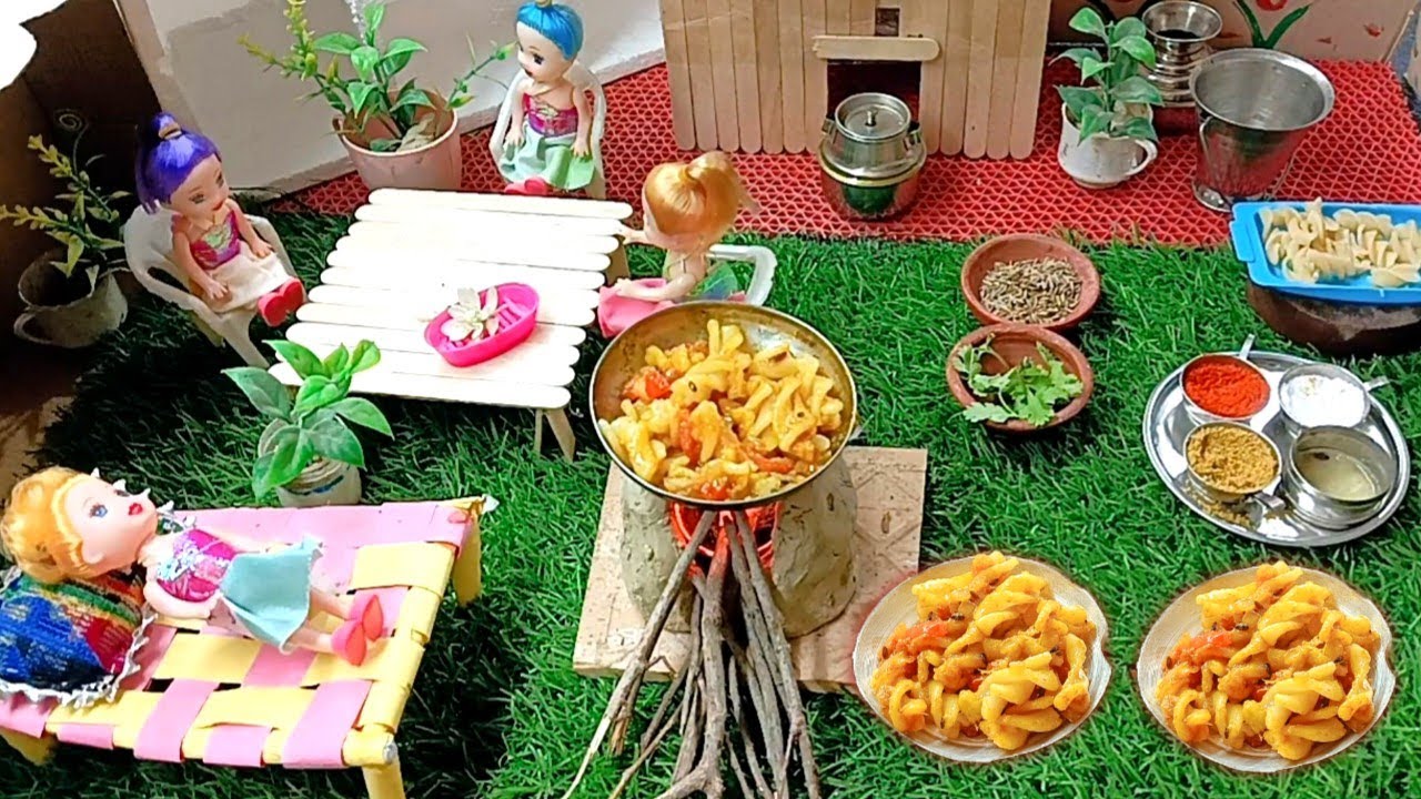 miniature macaroni pasta recipe 🍝🍝, miniature cooking videos,mini food recipes