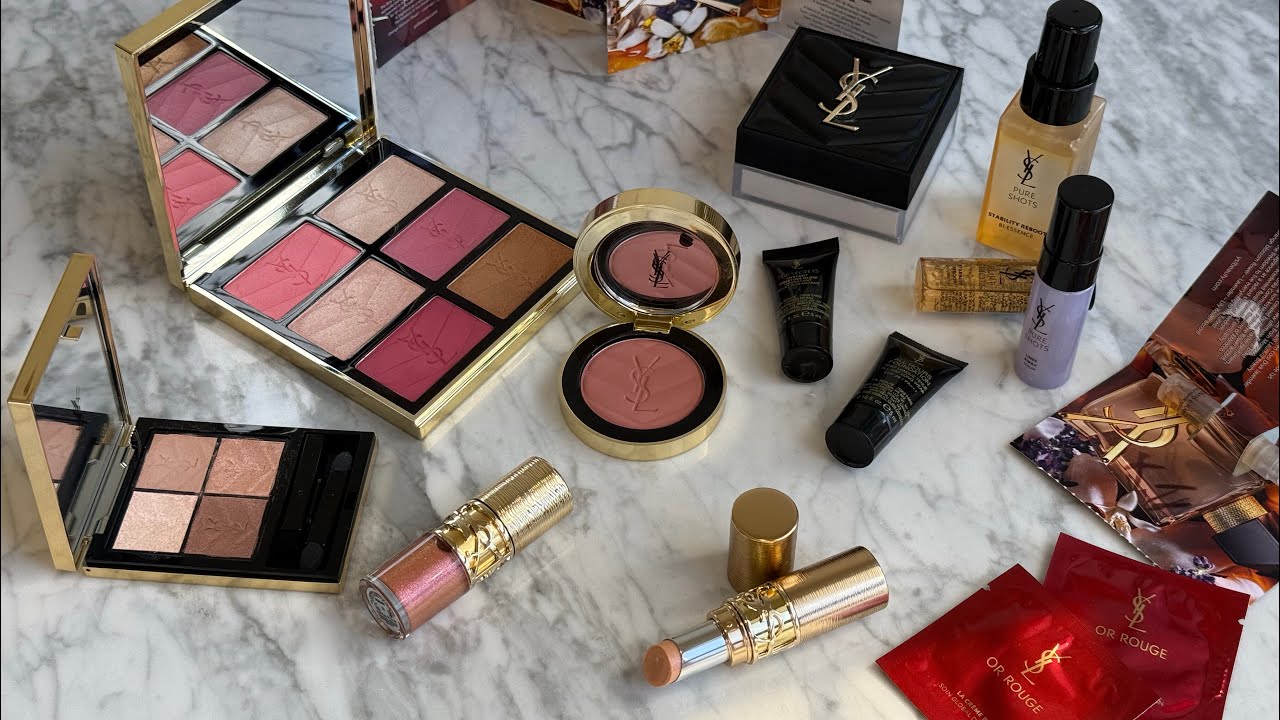 YSL holiday Makeup Collection 2025  🩷💫