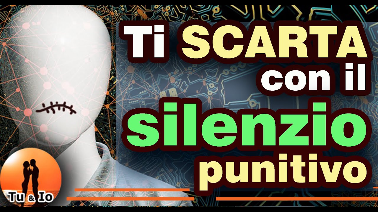 Se il NARCISISTA TI SCARTA con il SILENZIO PUNITIVO. Come REAGIRE ?