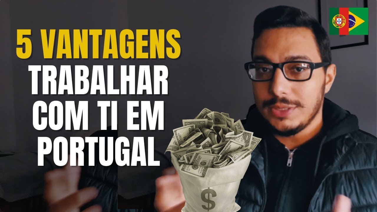 💲5 vantagens de trabalhar com TI em Portugal 2023 #vidadeprogramador #portugal