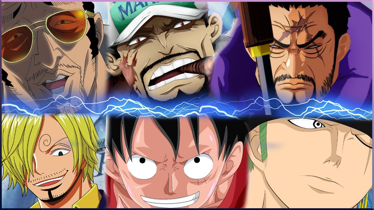 One Piece Burning Blood Ruffy, Zorro, Sanji vs Akainu, Fujitora, Kizaru Gameplay/Moveset