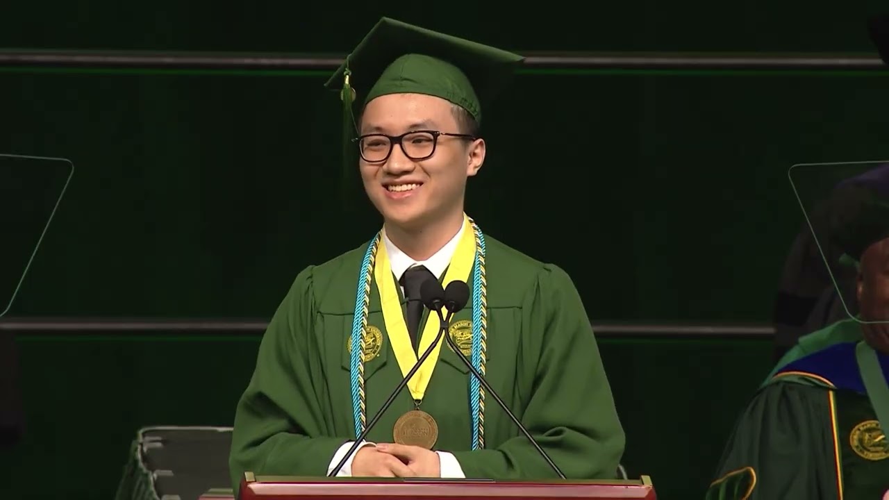 Duy Vu’s 2025 Commencement Speech (Student Speaker) | George Mason University