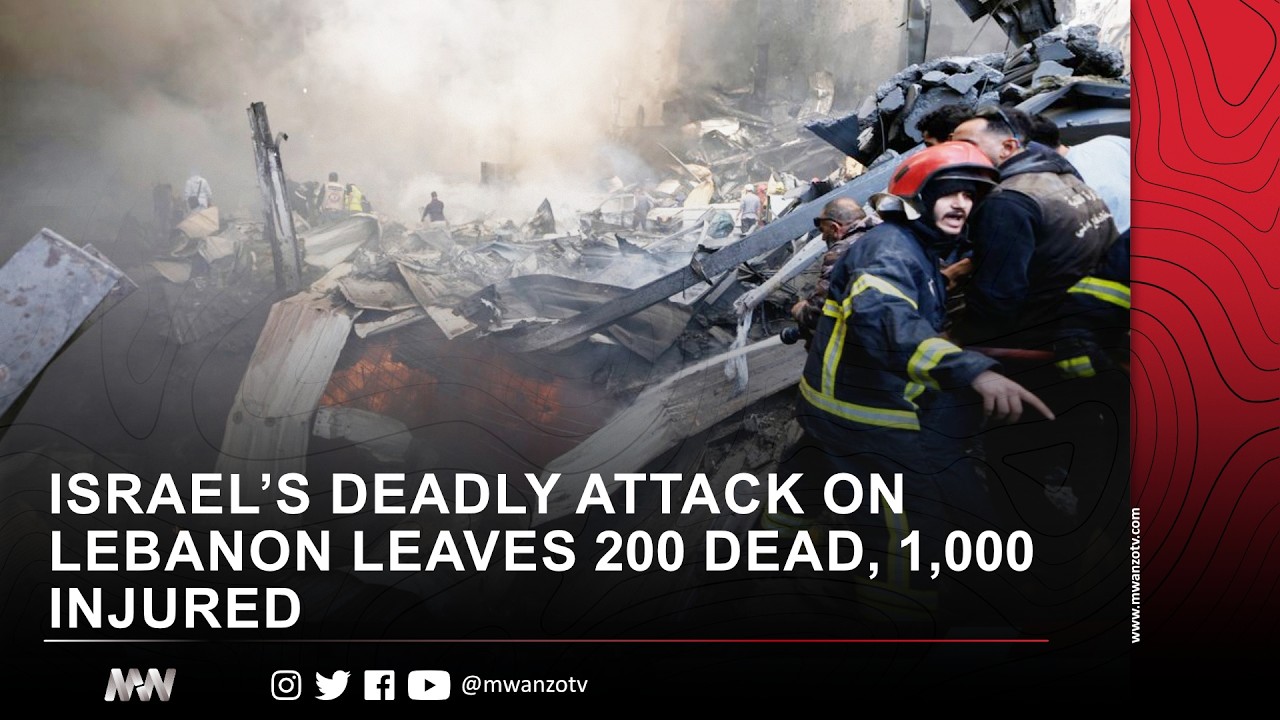 ISRAEL&rsquo;S DEADLY ATTACK ON LEBANON LEAVES 200 DEAD, 1,000 INJURED