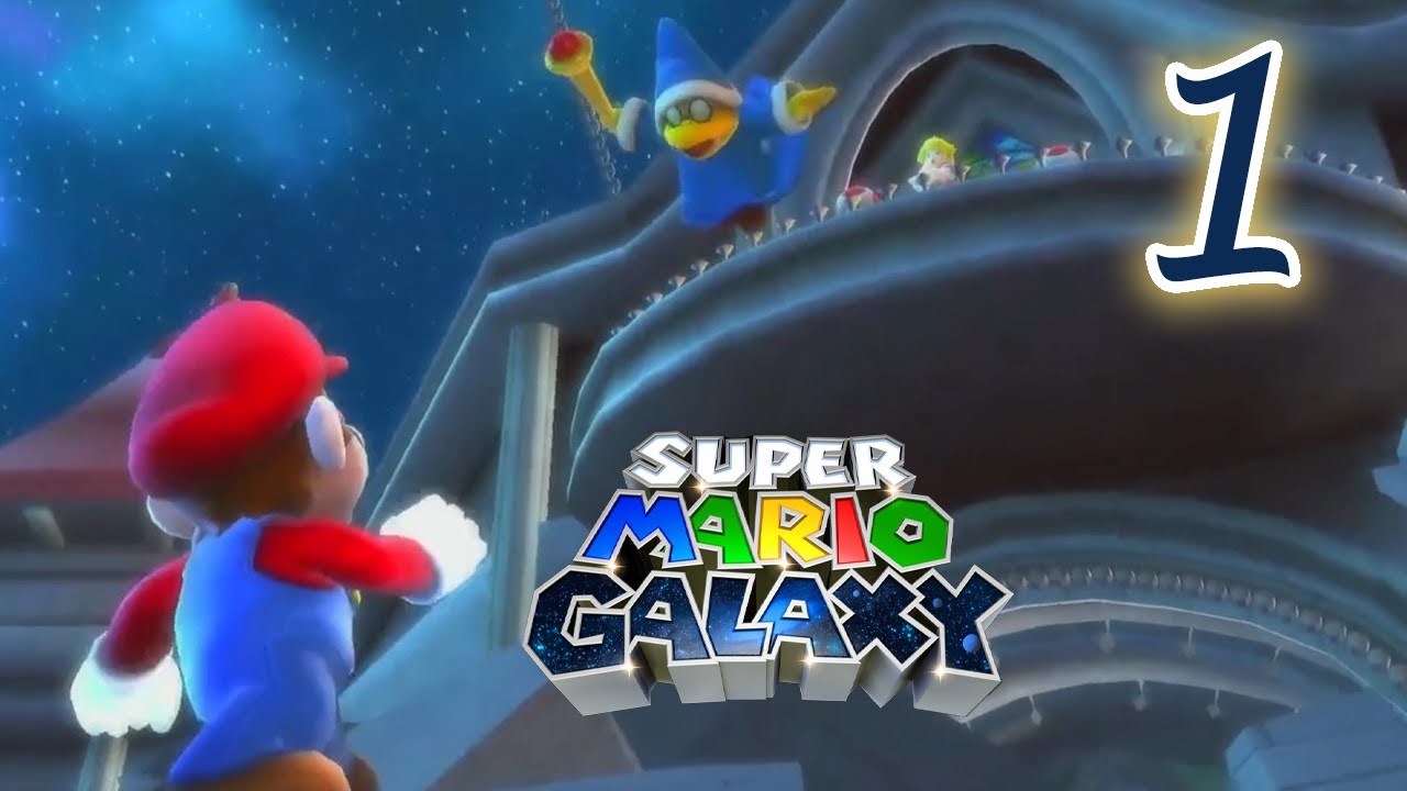 Super Mario Galaxy - Into The Galaxy! - part 1