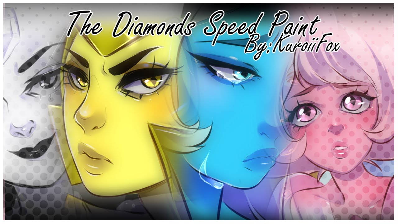 The Diamonds SpeedPaint | By: KuroiiFox |