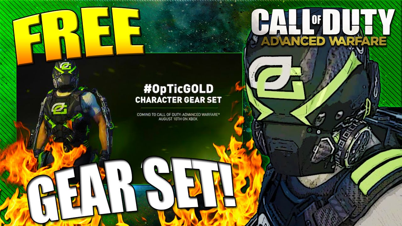 FREE OPTIC GAMING SUPPLY DROP GEAR!! ★ COD: AW (Advanced Warfare: Free Supply Drop DLC 2015)