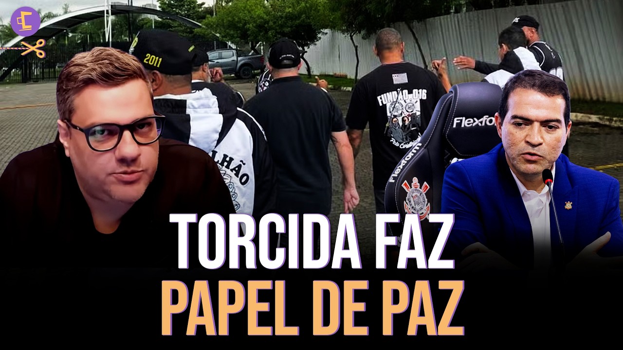Torcida mira alvo certo e Marcelo Paz deslumbrado no Corinthians