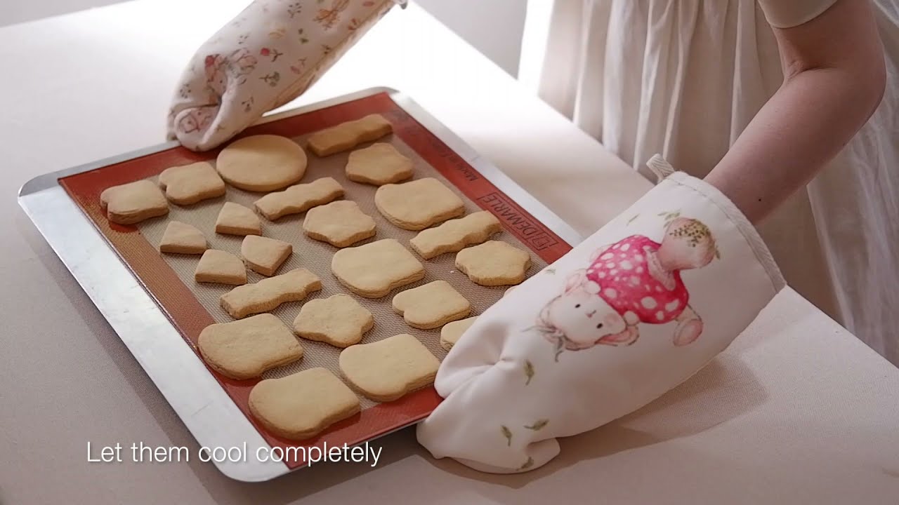 Classic Butter Cookies with Royal Icing